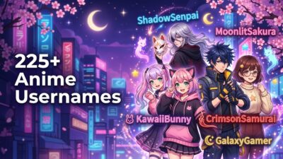 anime usernames