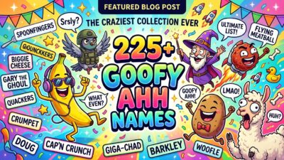 goofy ahh names