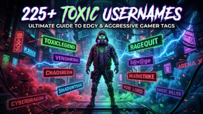toxic usernames