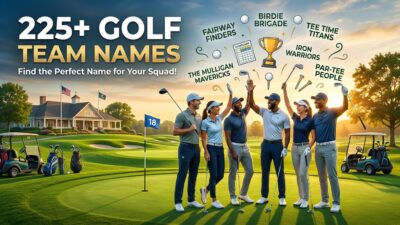 golf team names