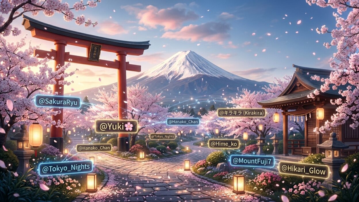 japanese usernames