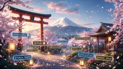 japanese usernames