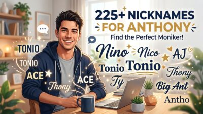 nicknames for anthony