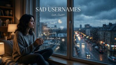 sad usernames