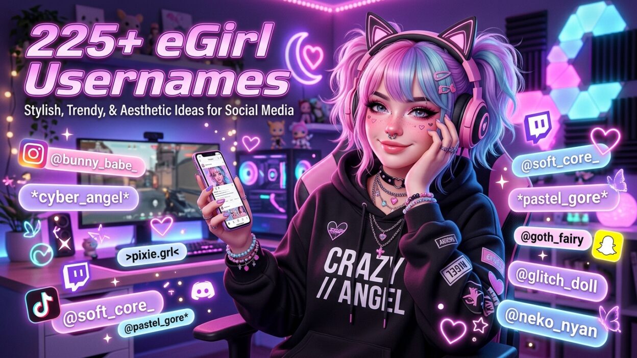 egirl usernames