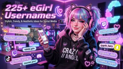 egirl usernames