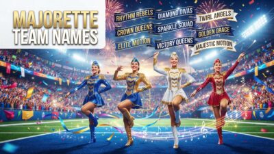majorette team names