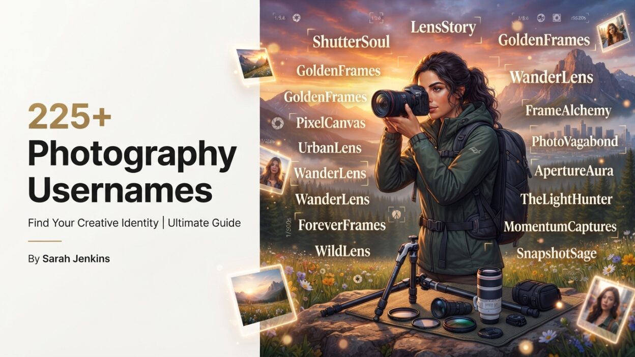 photography usernames