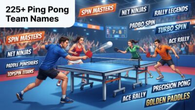 ping pong team names
