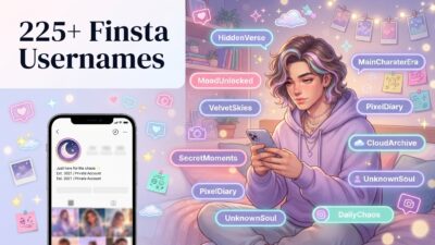 finsta usernames