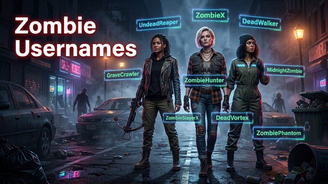 zombie usernames