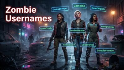zombie usernames