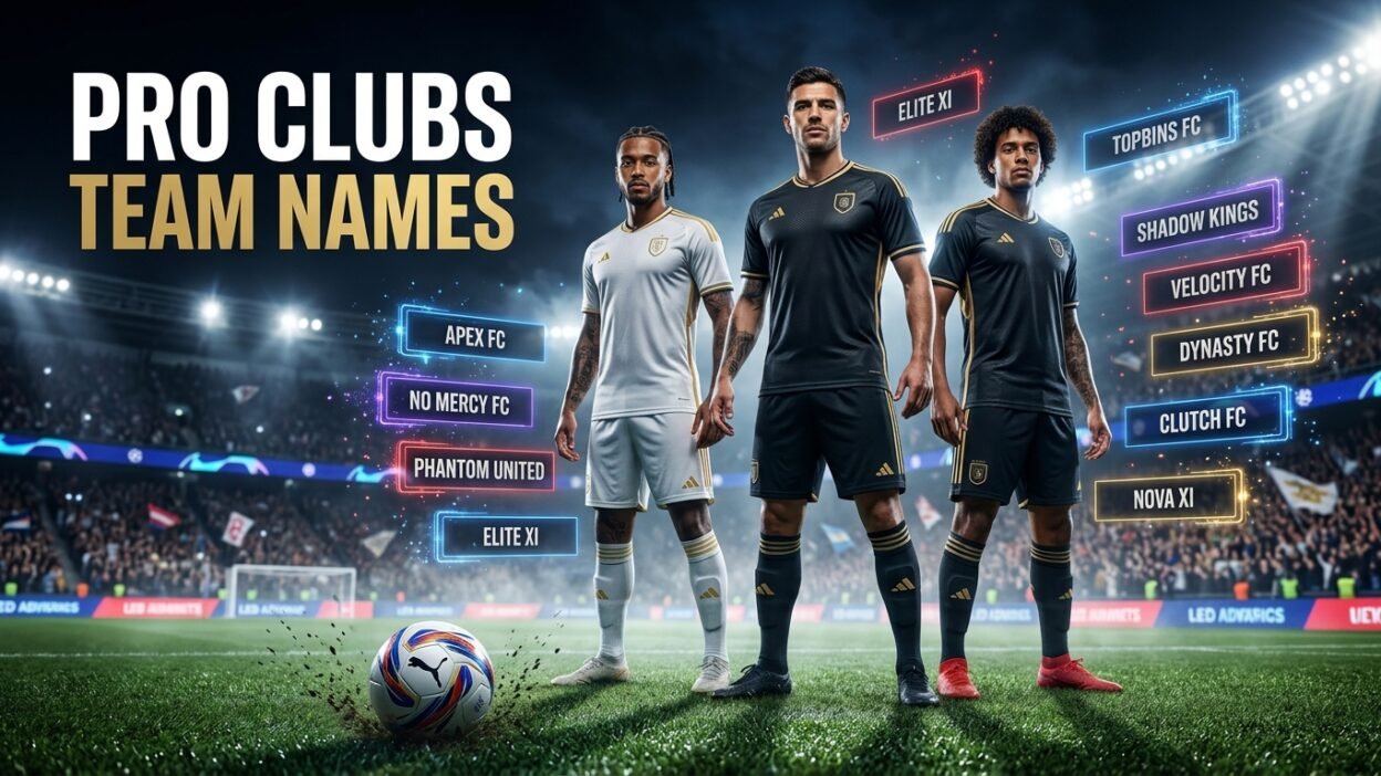 pro clubs team names
