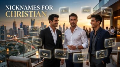 nicknames for christian