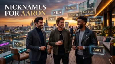 nicknames for aaron