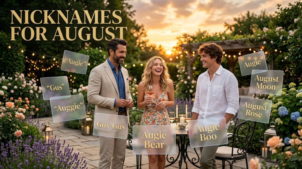 nicknames for august