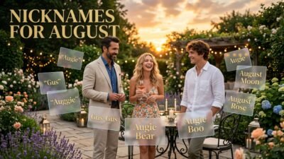 nicknames for august