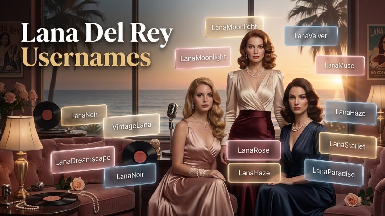 lana del rey usernames