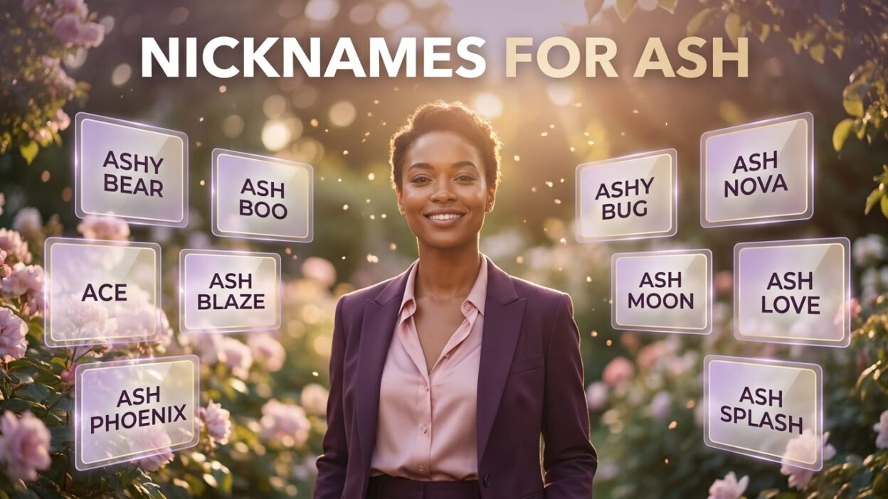 nicknames for ash