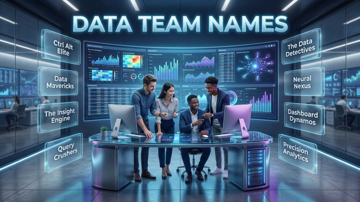 data team names