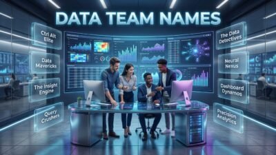 data team names