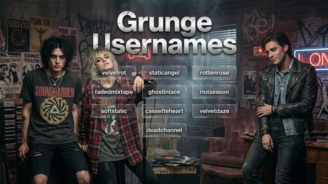 grunge usernames